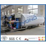 Milk Cooling Stainless Steel Tanks for Cooling / Storage Fresh Milk Customized Size for sale