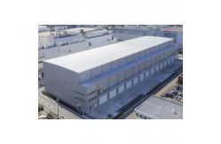 China Portal Frame Warehouse Steel Structure Construction Prefabricated Pole Barn supplier