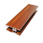 Highly Glossy Aluminum Extrusion Window Frame Rectangle For Sliding Window
