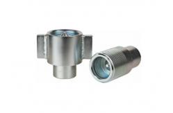 China 1 Inch 750psi Threaded Quick Connect , Hydraulic Quick Release Coupling supplier