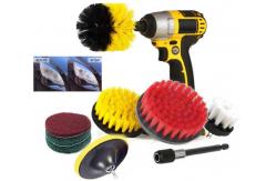 China Drill Brush Power Scrubber Brush Cleaning Kit 10Pcs Drill Brush Attachment supplier