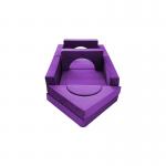 Various Fun Shapes Waterproof Velvet Fabric Foam Play Couch Set 15KG