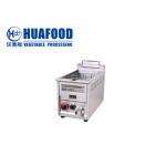 Adjustable 8 Liter Commercial Gas Deep Fryer With Temperature Control for sale