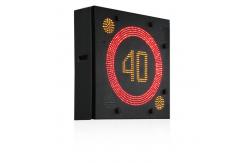 China YAHAM Digital Vehicle LED Variable Speed Limit Signs Waterproof For Parking Lot supplier