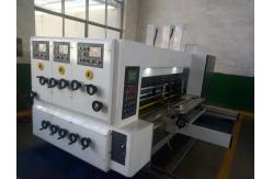 China Small Corrugated Carton Box Machine Printing Slotting Precision Engineered supplier