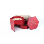 Luxury Hexagon Shape Cardboard Candy Box Cosmetic Jewery Storage Rigid for sale
