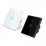 Tuya WIFI Smart Wall Touch Switch Glass Panel LED for sale