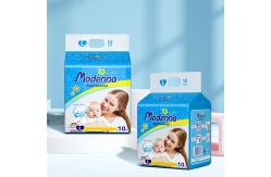 China Custom Pull Up Diaper Pants PE Backsheet Disposable Overnight Newborn Diapers supplier