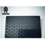 Programmable Metal RFID Card High Security   Silkscreen Printing  0.03g Weight for sale