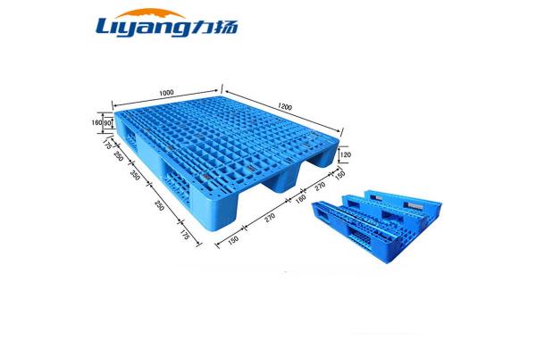 Stackable Lightweight Plastic Pallets Recycle Euro HDPE Pallets