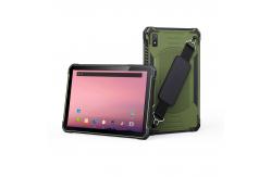 China 10 Inch Rugged Tablet Computers Android With Shoulder Strap NFC supplier