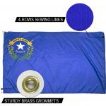 State Of Nevada Flag 3x5 Ft Outdoor Dupont Heavy Duty Nylon US Flags Brass Grommets for sale