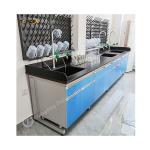 High Durability Lab Wall Bench Length*W750*H850mm Customizable Space-Saving Design