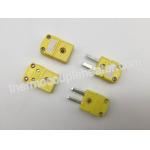 Thermoplastic Mini Type K Thermocouple Connector Male And Female Mini Size for sale
