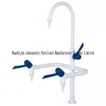 Chemical Resistant Laboratory Fittings Water Faucet Solid Brass Material for sale