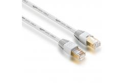 China Highly Efficient 6.0mm Cat 7 Shielded Ethernet Cable 20m 10m White supplier