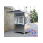 Stainless Steel Prefab Guard Room House With Big Eaves for sale
