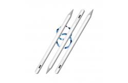 China FCC White Stylus Pen Charging Time 1-2 Hours With Plastic Body supplier
