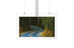 China 700 Nits Hanging Transparent LCD Screen 55inch OLED Double Sided Digital Display supplier