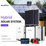China 5kW 10kW Off Grid Solar Power Panels System With Battery and Inverter Complete Kit Solar Energy System for Home factory