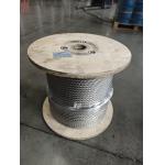 Stainless steel wire rope 304  8mm 7x19 for sale