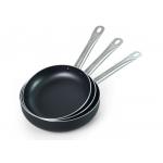 Marble Non Stick Coating 16cm Stackable Cookware Sets for sale