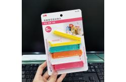 China Custom logo plastic closing clips food snack bag storage sealing clip, tea bag moisture-proof clip supplier