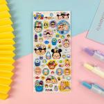 Drop Plastic Hot Stamping Stickers Offset Printing Funny Cartoon Stickers