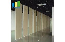 China Movable Wood Folding Partition Walls For Conference Room Decoration supplier