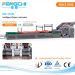 Mechanical Full Automatic 5 Ply Flute Laminator with Leading Edge Paper Feeding Patent for sale