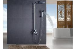 China ROVATE Height Adjustable Thermostatic Shower Set ABS Handheld Shower Head supplier
