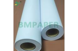 China 610mm Width White CAD Plotter Paper Rolls with Accurate Printing supplier