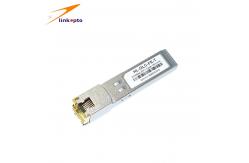 China 10/100M Copper-T SFP RJ45 100M Pluggable Module , RJ45 Alcatel Lucent Transceiver supplier