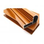 Non - Toxic Fire Powder Coated Aluminium Extrusions 6063 T5 Deep Beige