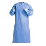 Disposable Non Woven Medical Products AAMI Surgical Gown With Knitted Cuff for sale