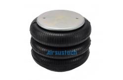 China Airsustech Air Spring Assembly Cross Ridewell 1003588030C Triple Convoluted Rubber Shocks supplier