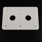 Fused Machining Quartz Glass Slotted Cnc Parts High Temperature Resistance
