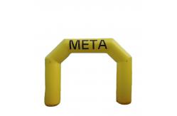 China Running Events Finish Arch Inflatable Customized Thermal Dye Sublimation Inflatable Finish Arch supplier