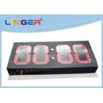 5 Voltage LED Digital Clock Display For Roadside Shop Customized Size for sale