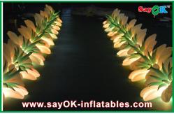 China Durable Inflatable Flowers Wedding With Changing Led Lights Custom Design supplier