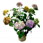 Lifelike Green Artificial Tropical Plant 150cm Height For Office Table Embroidery for sale
