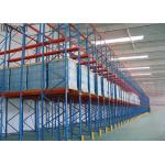 Steel Rolled Very Narrow Aisle Pallet Racking , VNA Pallet Racking Optional Color for sale