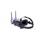 0 - 120 Degree FOV 48 Channels Drone FPV Goggles With TFT Screen for sale