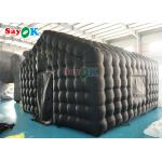Custom Black Large 20ft Inflatable Air Tent Portable Party LED Lighting