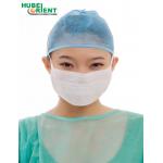 Non Irritating Disposable 3 Ply Face Mask OEM With Double Nonwoven Ties for sale