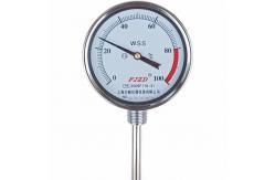 China Water Pump Accessories Industrial Mini Bimetallic Thermometer Manometer with ODM Customization supplier