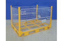 China Heavy Duty 	Collapsible Wire Container For Warehouse Material Handling supplier