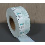 Laminated Custom Printed Food Grade Aluminum Foil Easy Tear Roll Film Food Packaging for sale