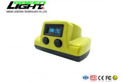 China IP68 18000LUX 6800mAh Rechargeable Mining Cap Lamps high illuminous, wire and wireless available supplier