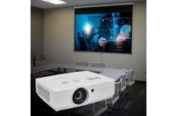 China 6000 Lumen Multiple Media Projector With WXGA Resolution For Conference Room supplier